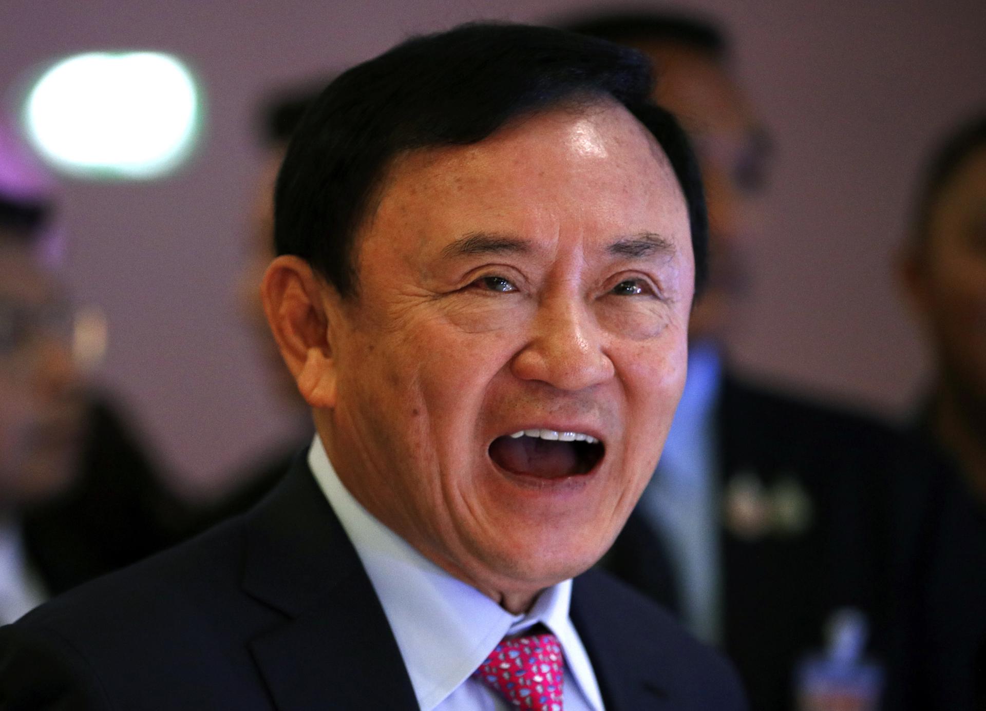 Fotografía de archivo del exprimer ministro de Tailandia, Thaksin Shinawatra.
EFE/EPA/RUNGROJ YONGRIT