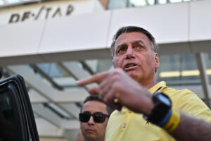 Fotografía de archivo del expresidente de Brasil, Jair Bolsonaro. EFE/ Andre Borges