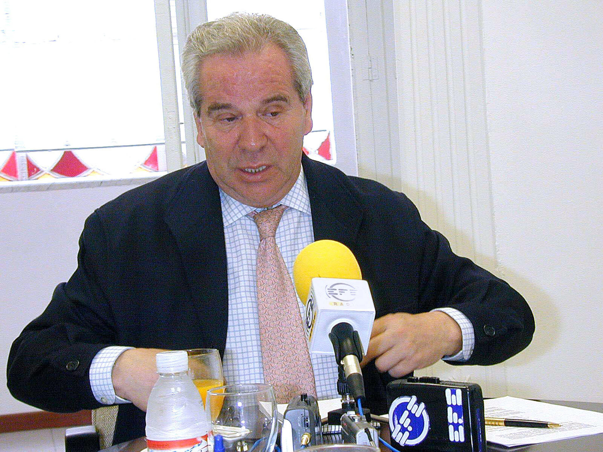 Imagen de archivo del que fue alcalde de Cáceres por el PP entre 1995 y 2007, José María Saponi. EFE/TINTI