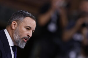 El líder de Vox, Santiago Abascal, en una imagen de archivo. EFE/Javier Lizón