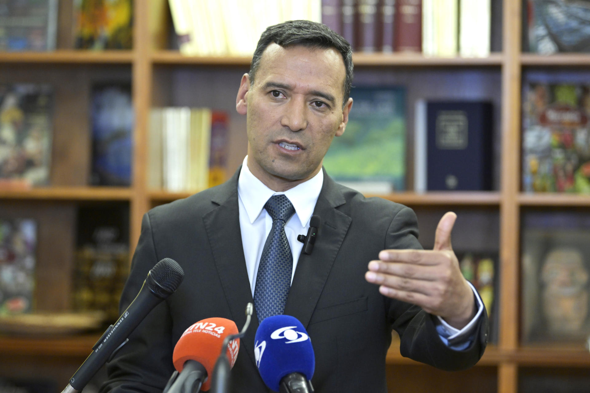 El ministro de Defensa de Colombia, Pedro Sánchez, en una foto de archivo. EFE/ Lenin Nolly