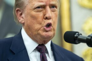 El presidente de EE.UU., Donald Trump. EFE/EPA/BONNIE CASH / POOL