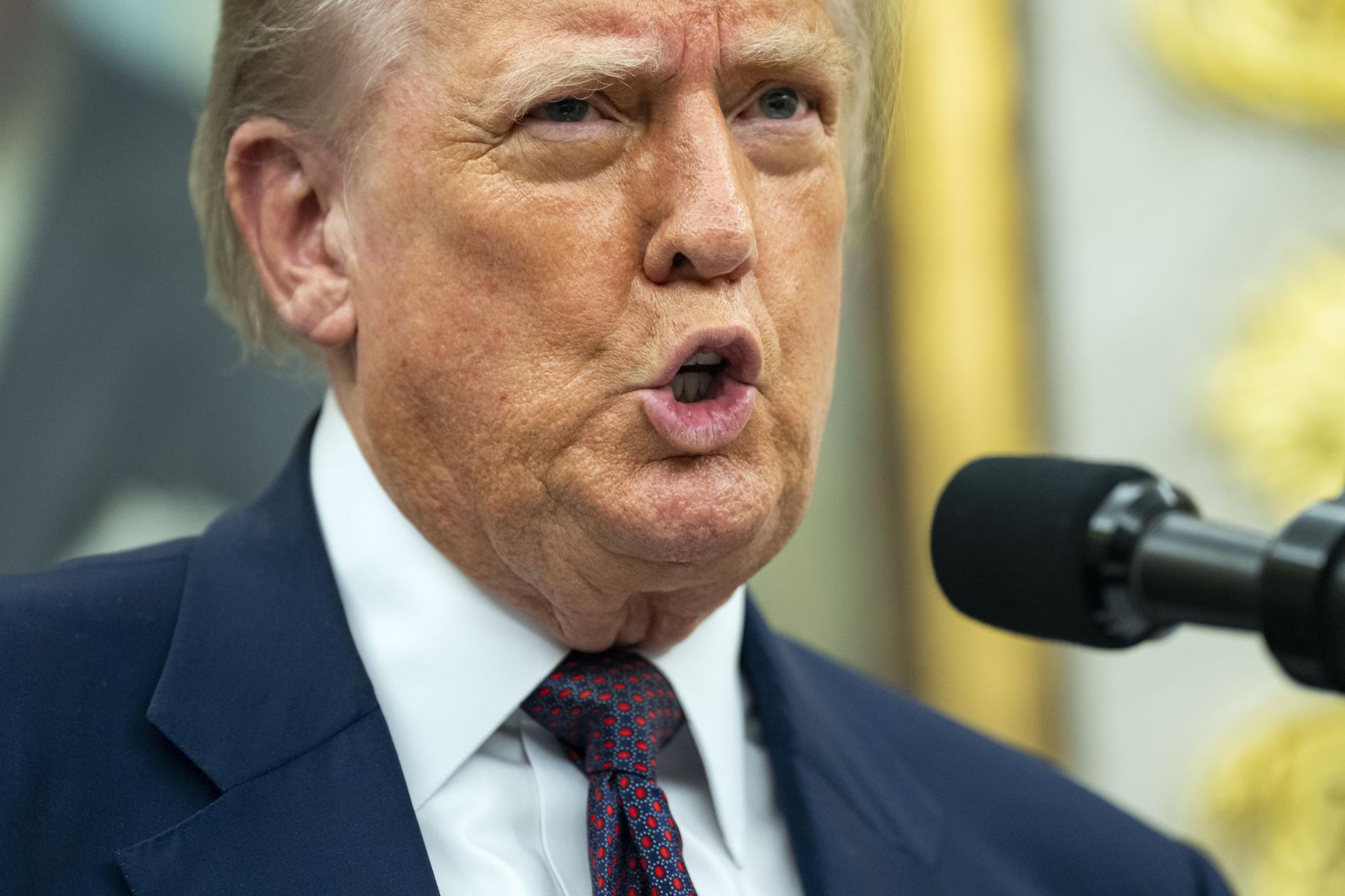 El presidente de EE.UU., Donald Trump. EFE/EPA/BONNIE CASH / POOL