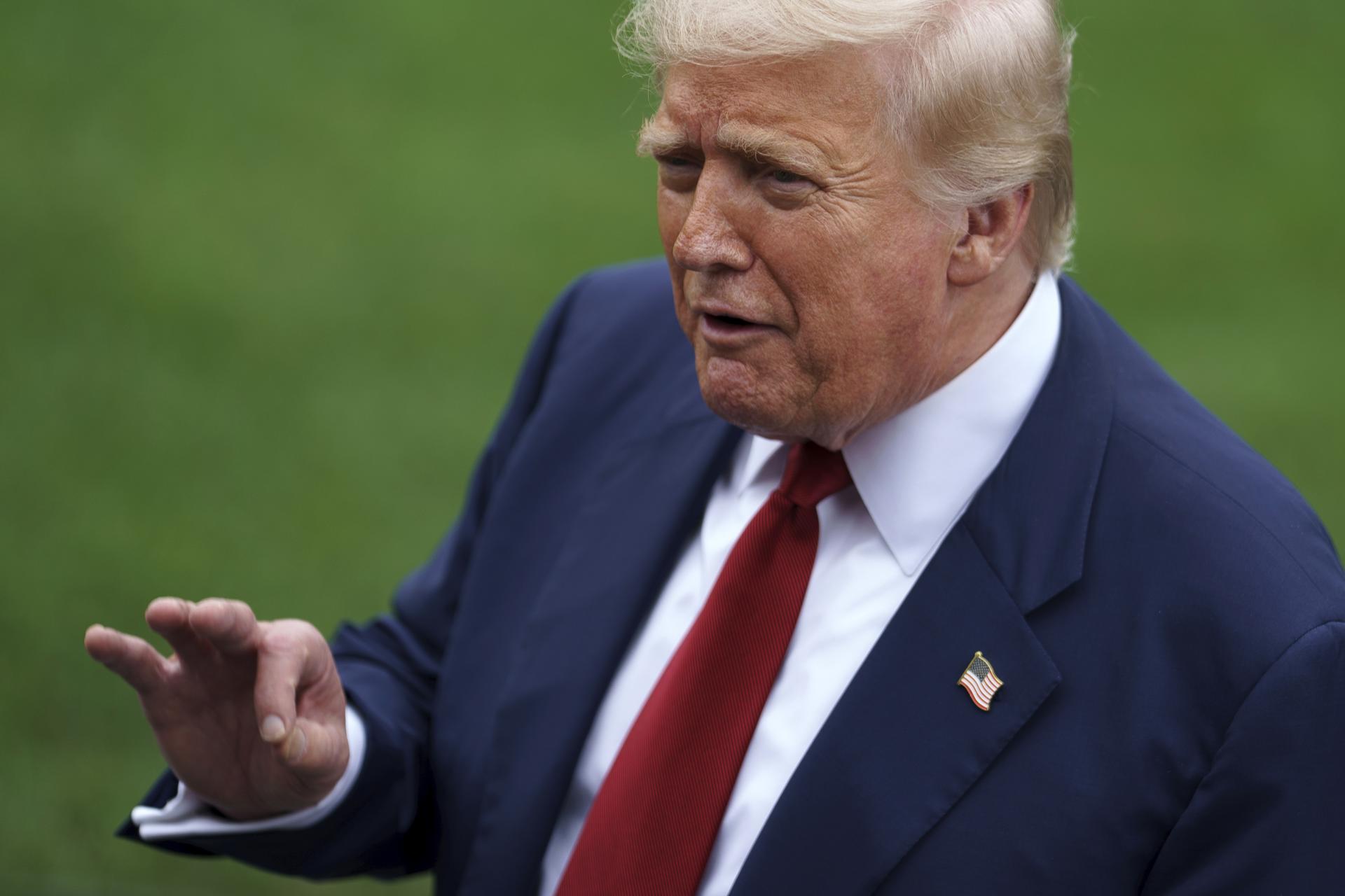 Foto de archivo del presidente Donald Trump. EFE/EPA/WILL OLIVER