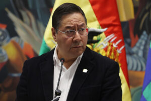 Foto de archivo del presidente de Bolivia, Luis Arce. EFE/ Luis Gandarillas