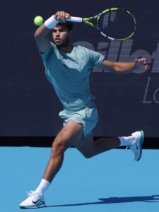 El español Carlos Alcaraz ganó el Masters 1.000 de Cincinnati. EFE/EPA/MARK LYONS