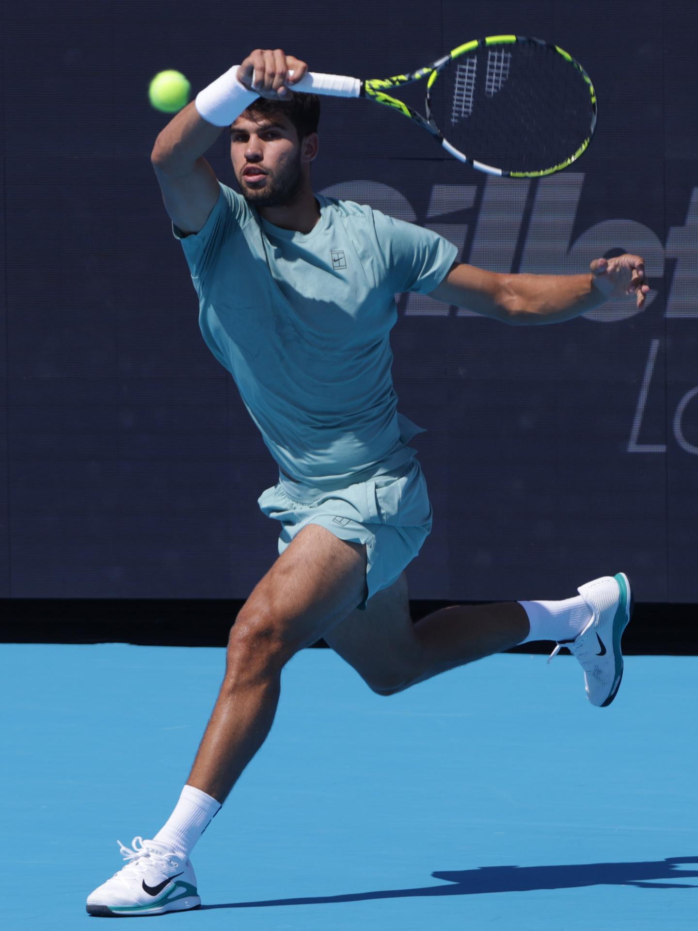 El español Carlos Alcaraz ganó el Masters 1.000 de Cincinnati. EFE/EPA/MARK LYONS