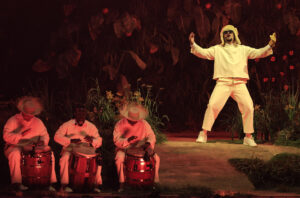 Fotografía de archivo dl cantante puertorriqueño Bad Bunny, en el Coliseo de Puerto Rico en San Juan (Puerto Rico). EFE/ Thais Llorca