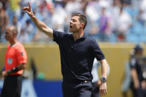 El entrenador del Real Madrid, Xabi Alonso, en una foto de archivo. EFE/ André Coelho