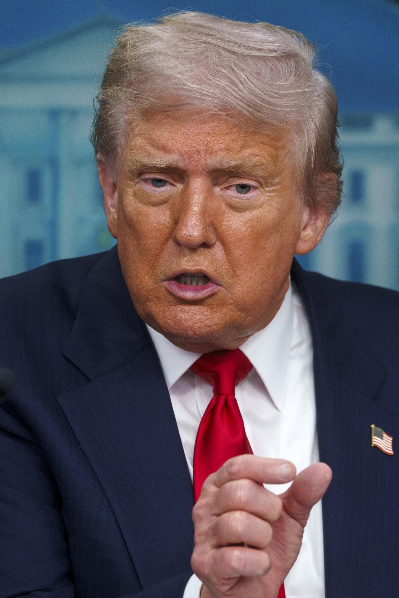 Fotografía del presidente de Estados Unidos, Donald Trump. EFE/Will Oliver
