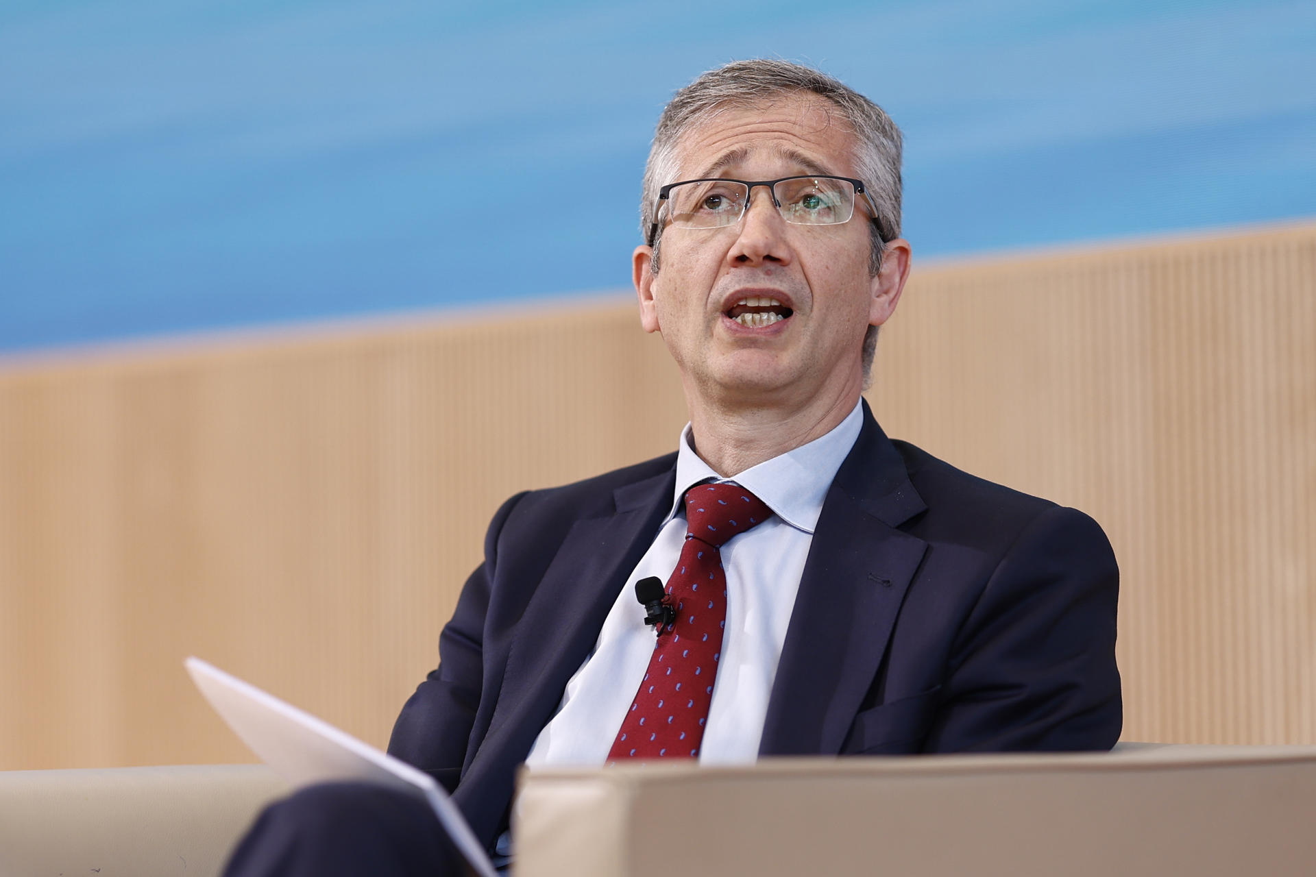 Fotografía de archivo del director general del Banco Internacional de Pagos (BIS), Pablo Hernández de Cos. EFE/ Rodrigo Jimenez