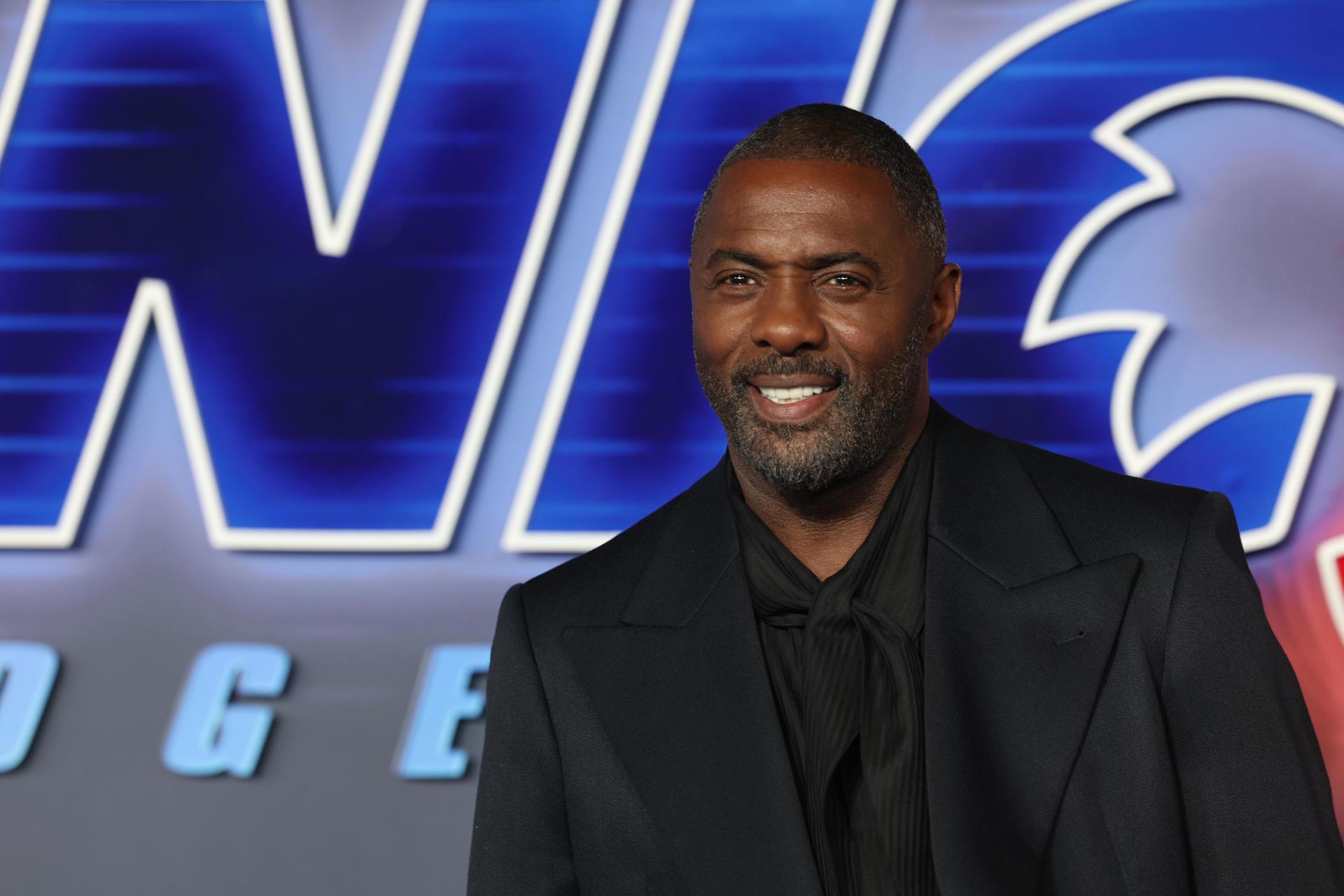 Fotografía del actor británico Idris Elba. EFE/Andy Rain