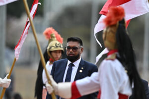 Foto de archivo del presidente da Guyana, Irfaan Ali. EFE/Andre Borges