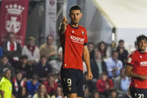 Foto de archivo del delantero de Osasuna Raul García de Haro. EFE/Román Ríos
