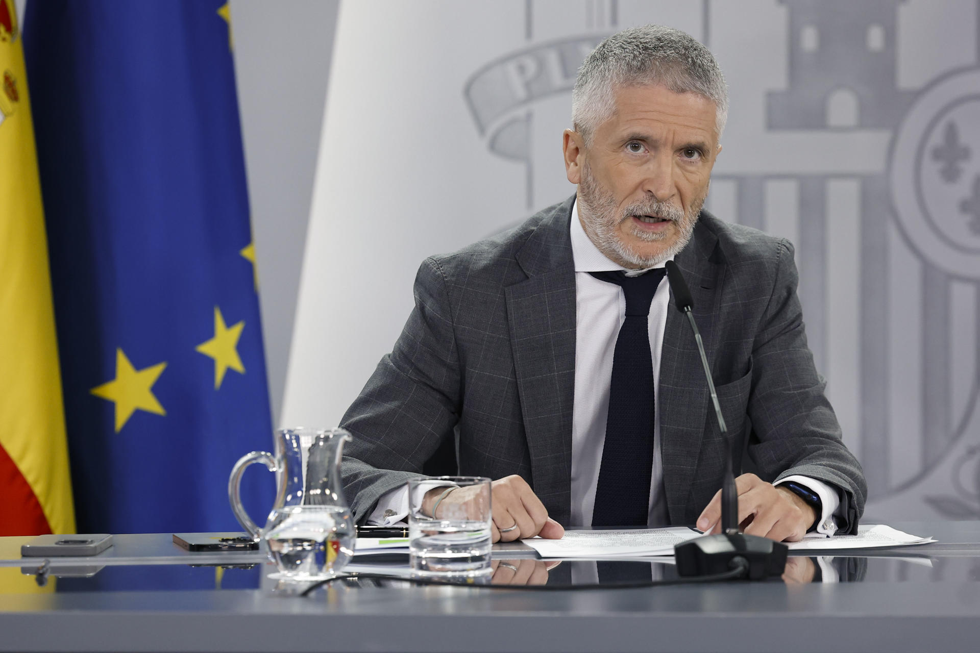 El ministro del Interior, Fernando Grande-Marlaska, en una imagen de archivo.-EFE/ Chema Moya