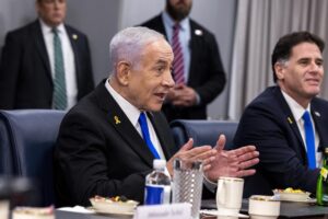 Fotografía de archivo del primer ministro de Israel, Benjamin Netanyahu. EFE/EPA/Shawn Thew