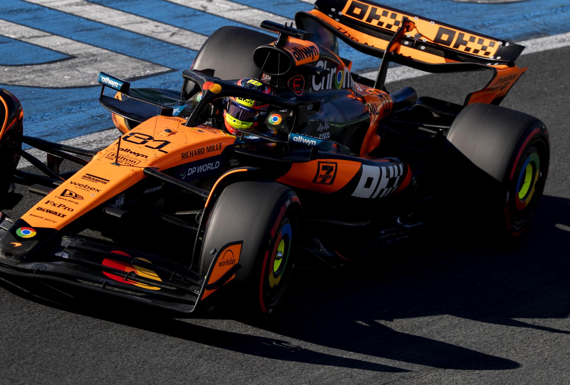 El australiano Oscar Piastri (McLaren) en el Gran Premio de Países Bajos, en el circuito de Zandvoort. EFE/EPA/SANDER KONING