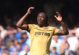 Eberechi Eze, con la camiseta del Crystal Palace. EFE/EPA/NEIL HALL/Archivo