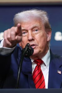 Fotografía del presidente de Estados Unidos, Donald Trump. EFE/Samuel Corum