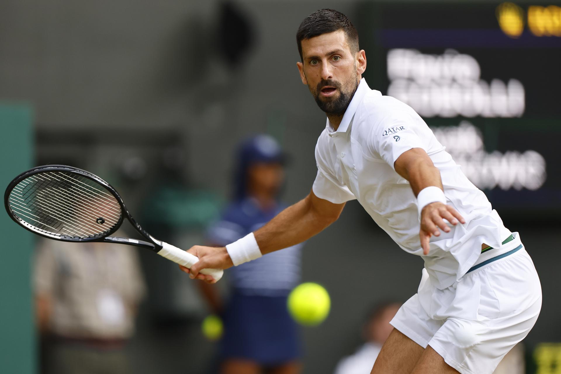 Novak Djokovic. EFE/EPA/TOLGA AKMEN EDITORIAL USE ONLY
