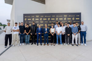 VI Gala del Baloncesto Español, organizada por la Federación Española de Baloncesto (FEB) y el diario Marca: "Cuando llegue el momento de marcharme lo haré con muchas cosas buenas, que se pueden quedar durante mucho tiempo". EFE/FEB/Alberto Nevado
