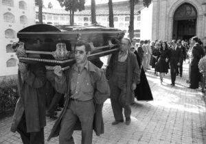 Entierro de los marqueses de Urquijo.EFE/Archivo/Angel Millán
