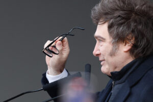 Foto de archivo del presidente de Argentina, Javier Milei. EFE/ Juan Ignacio Roncoroni