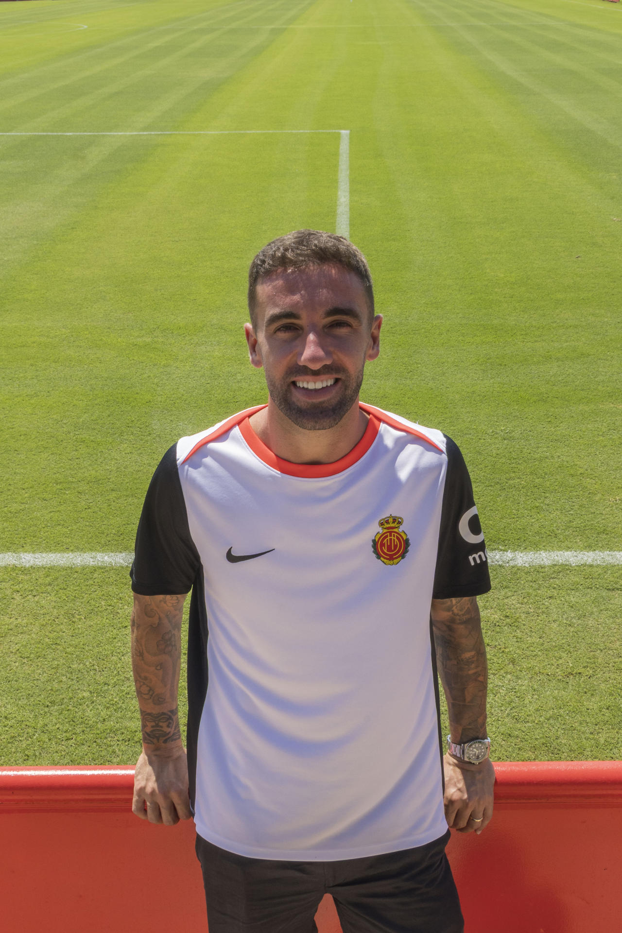 El centrocampista del RCD Mallorca Sergi Darder. EFE/CATI CLADERA
