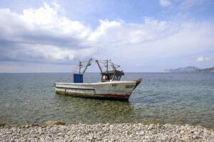 Imagen de archivo de una embarcación en Ibiza. EFE/ Sergio G. Cañizares