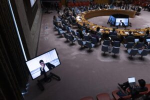 Fotografía de archivo del Consejo de Seguridad de la ONU. EFE/JUSTIN LANE