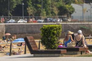 Continúan las altas temperaturas en Santander y toda Cantabria. EFE/ ROMÁN G. AGUILERA