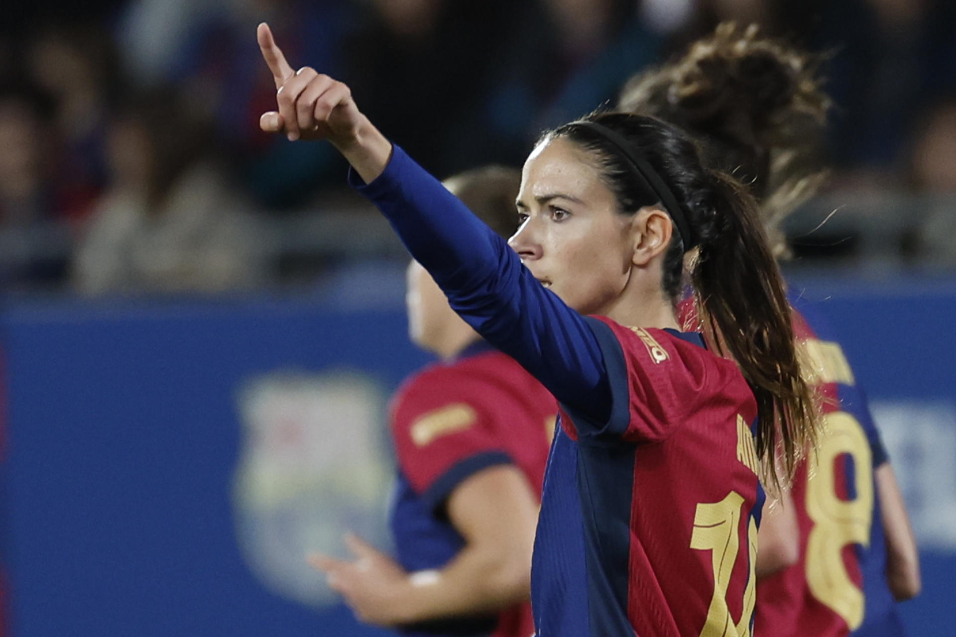 Aitana Bonmatí, centrocampista del Barcelona. EFE/Toni Albir