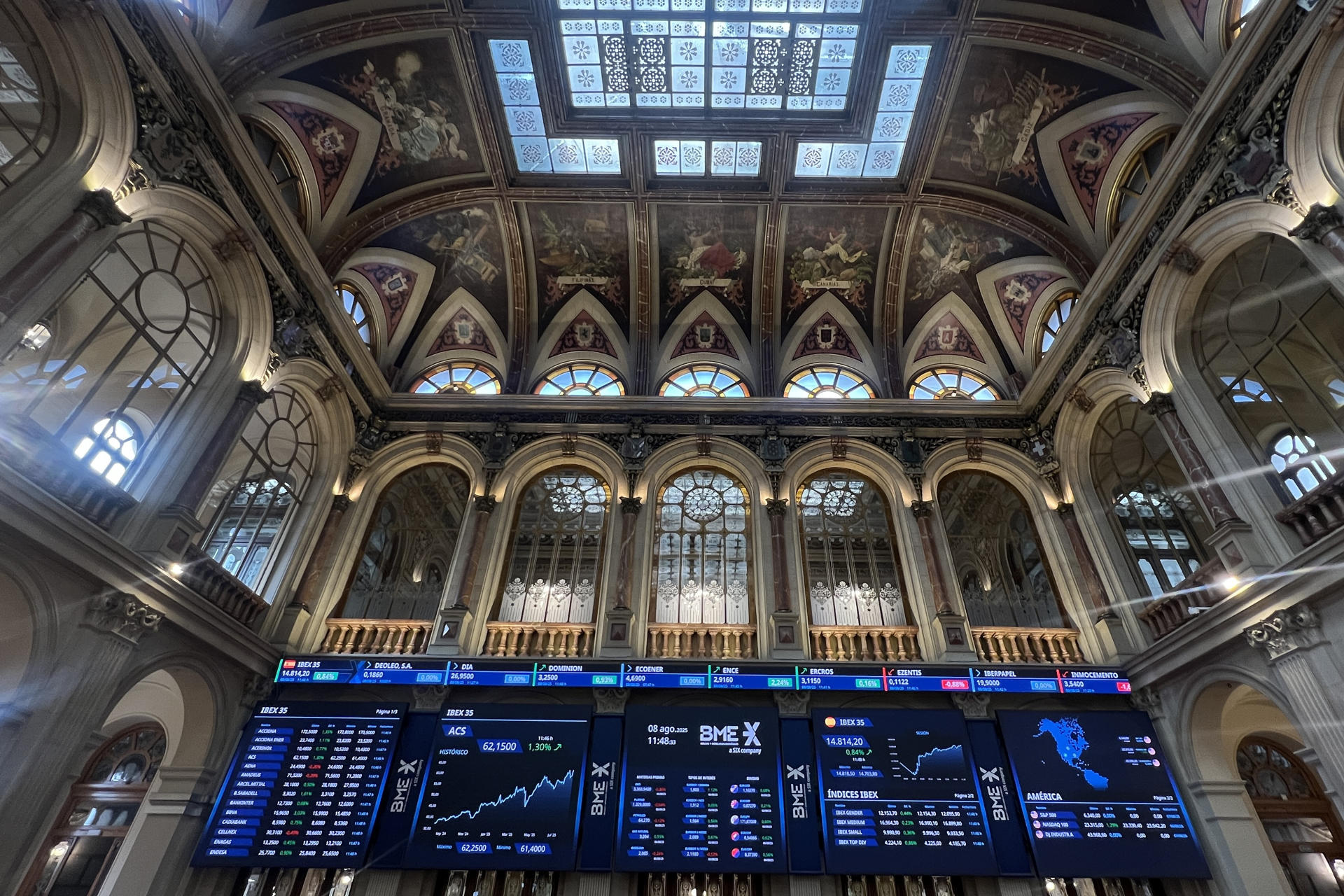 Imagen de la Bolsa de Madrid. EFE/ Altea Tejido Sánchez