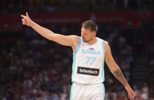 El esloveno Luka Doncic, una de las grandes estrellas del Eurobasket. EFE/EPA/ANDREJ CUKIC