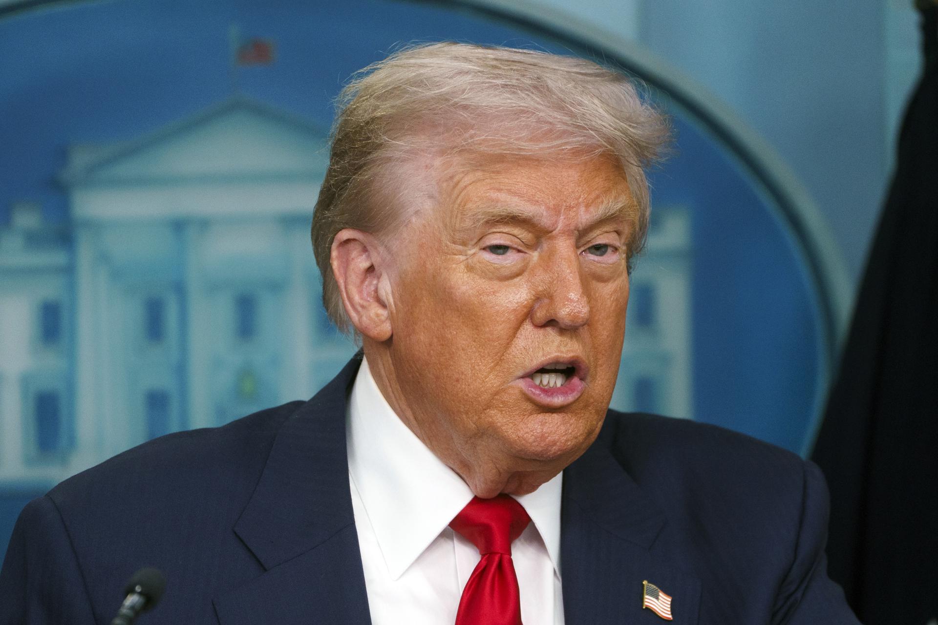 El presidente de Estados Unidos, Donald Trump. EFE/EPA/WILL OLIVER / POOL