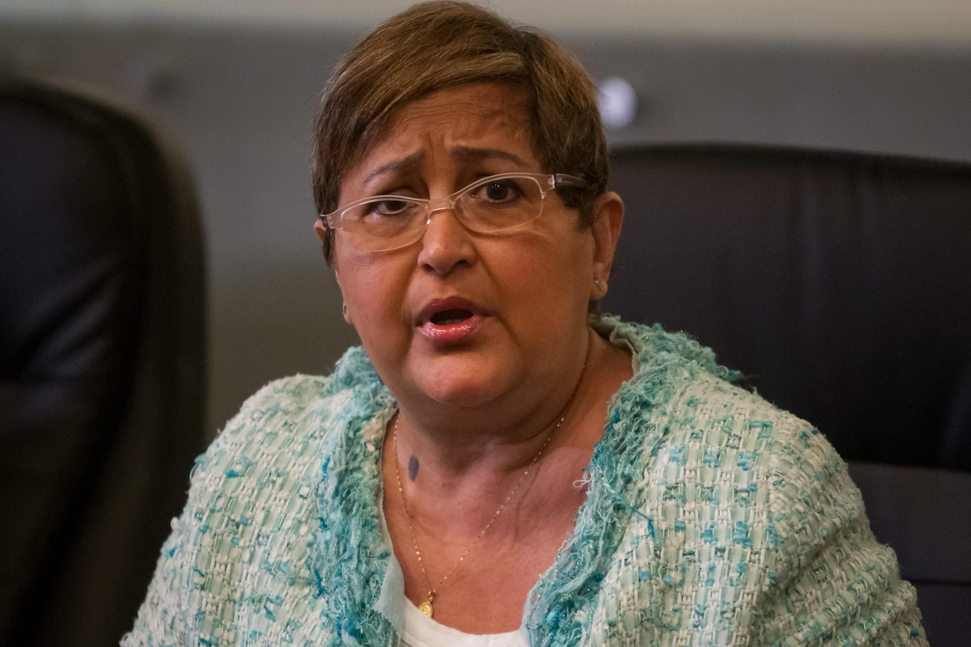 Foto de archivo de la expresidenta del Consejo Nacional Electoral de Venezuela Tibisay Lucena Ramírez. EFE/MIGUEL GUTIÉRREZ
