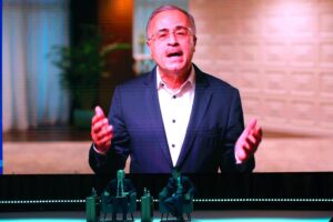 Imagen de archivo del presidente de Aramco, Amin Nasser. EFE/EPA/FAZRY ISMAIL