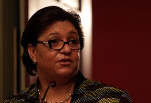 La representante especial de la ONU para Libia (UNSMIL), Hanna Tetteh, en una fotografía de archivo. EFE/MAURICIO DUEÑAS CASTAÑEDA