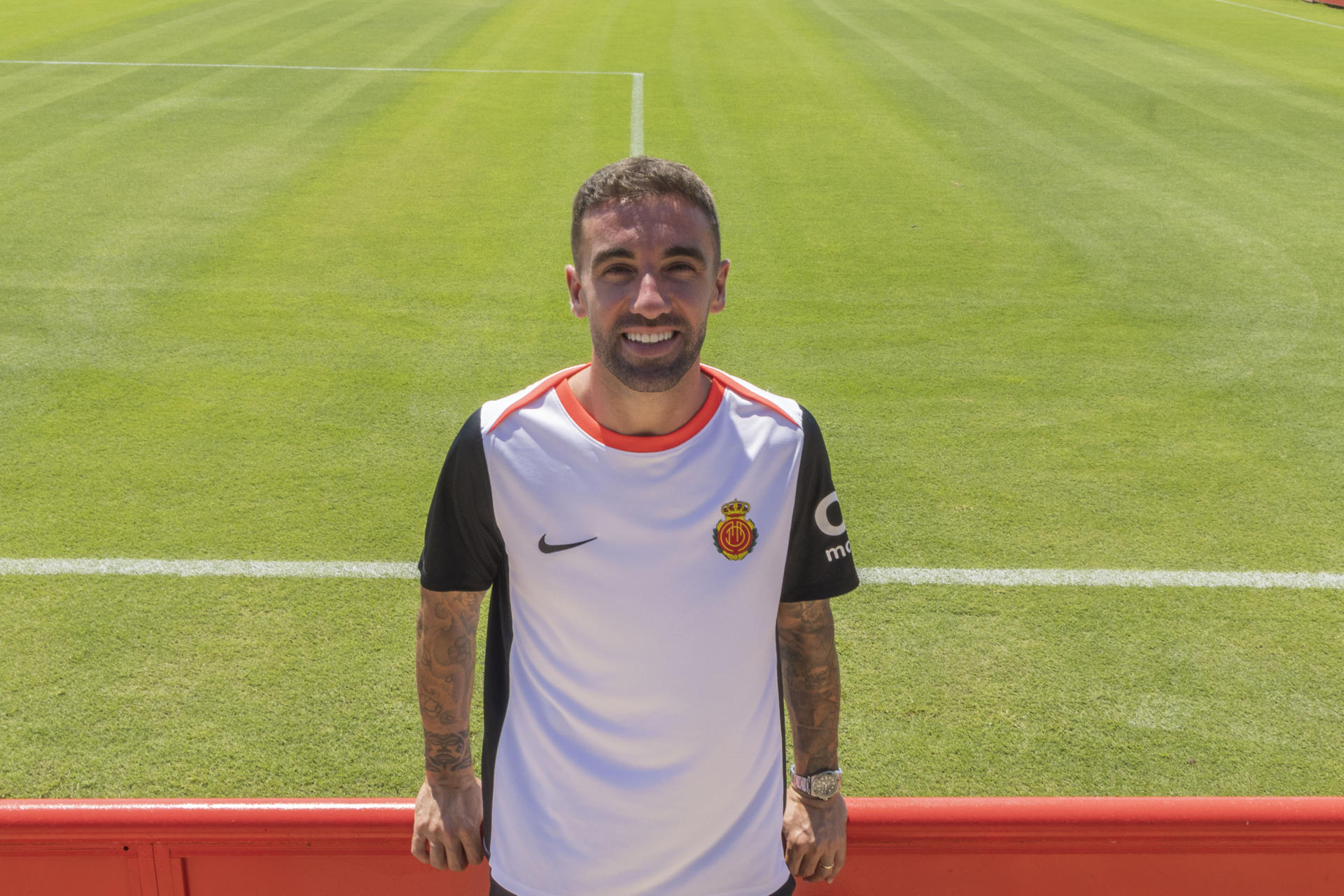 El centrocampista del RCD Mallorca Sergi Darder. EFE/CATI CLADERA