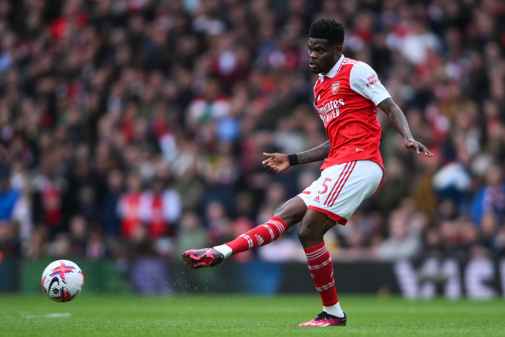 El futbolista Thomas Partey, en una foto de archivo. EFE/EPA/Daniel Hambury EDITORIAL USE ONLY.