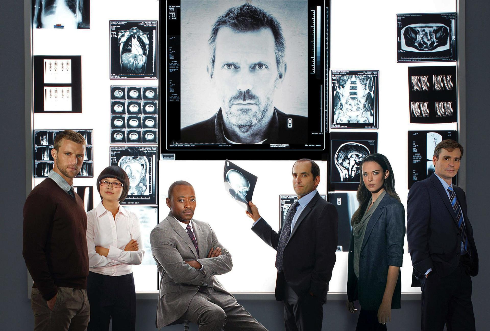 Fotografía cedida por Mediaset España de los principales protagonistas de octava y última temporada de "House". EFE ///SÓLO USO EDITORIAL///
