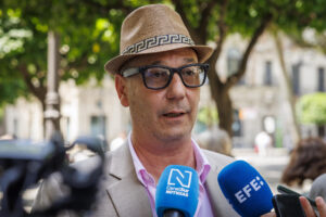El presidente y máximo accionista del Baloncesto Sevilla, Pedro Fernández. EFE/ Julio Muñoz