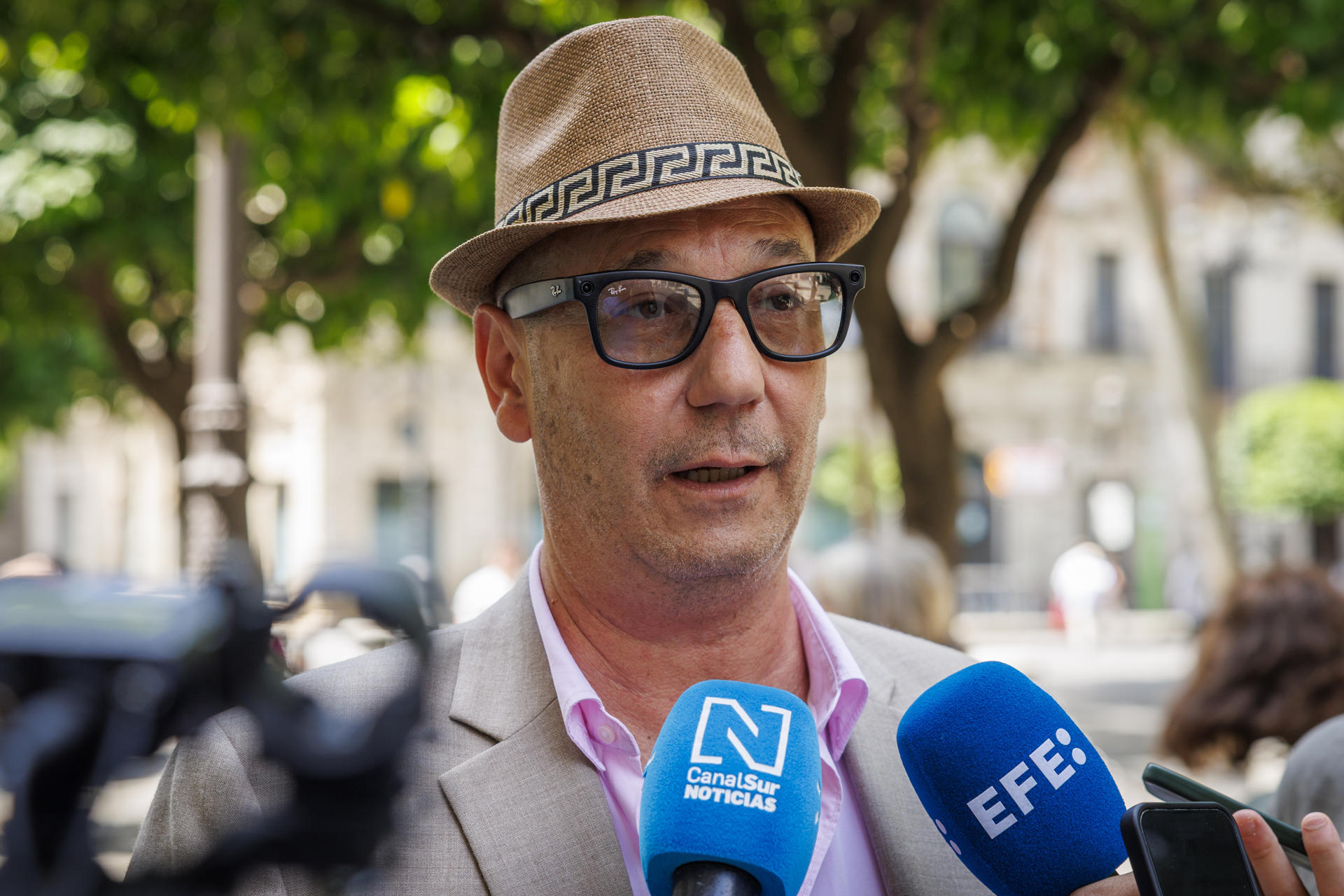 El presidente y máximo accionista del Baloncesto Sevilla, Pedro Fernández. EFE/ Julio Muñoz