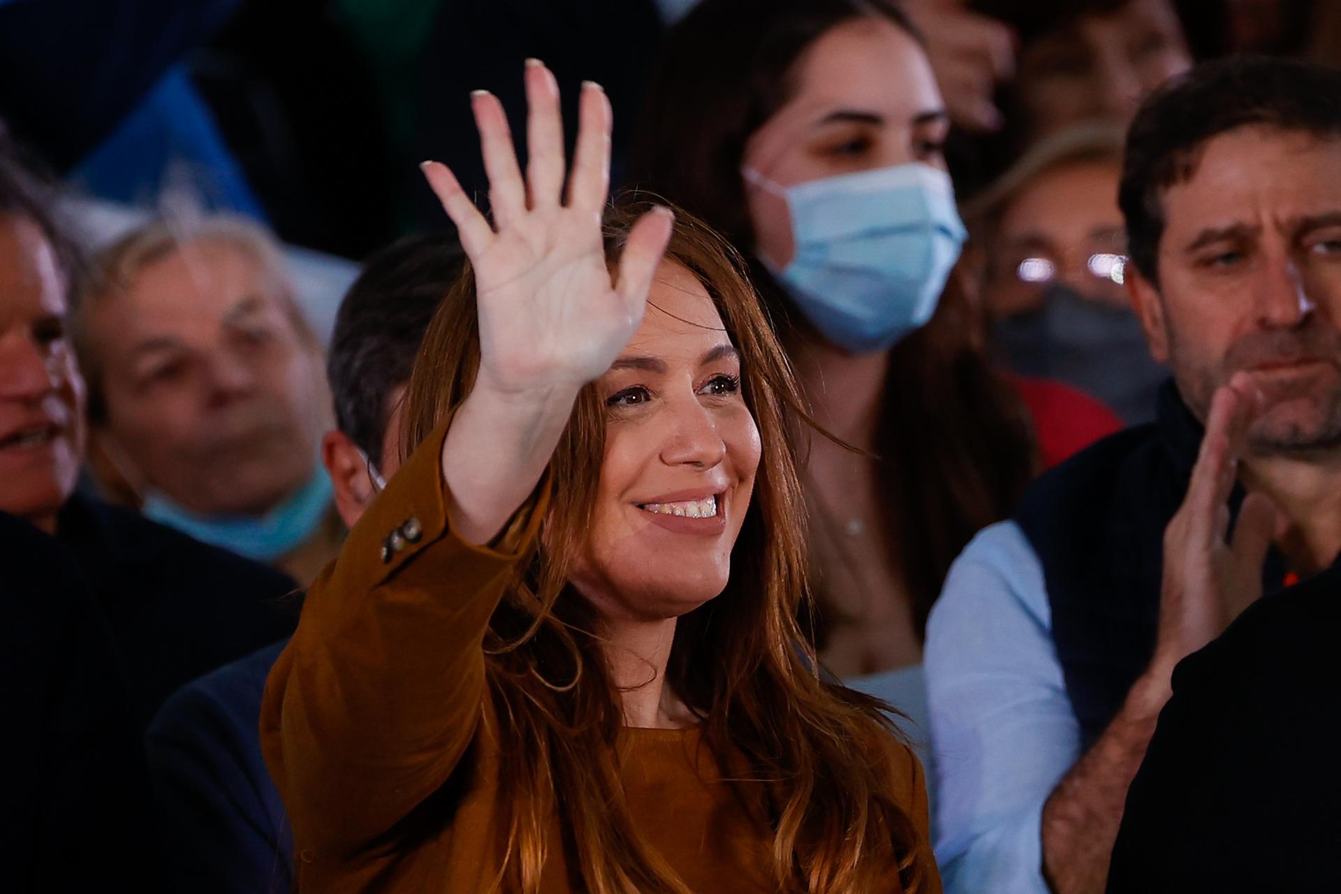María Eugenia Vidal, quien fue gobernadora de la provincia de Buenos Aires entre 2015 y 2019, en una fotografía de archivo. EFE/ Juan Ignacio Roncoroni