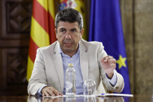El president de la Generalitat Valenciana, Carlos Mazón, en una imagen de archivo. EFE/Biel Aliño