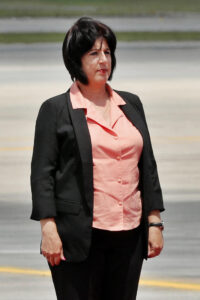 Fotografía de archivo de la exministra de Trabajo y Seguridad Social de Cuba Marta Elene Feito. EFE/ Ernesto Mastrascusa / ARCHIVO