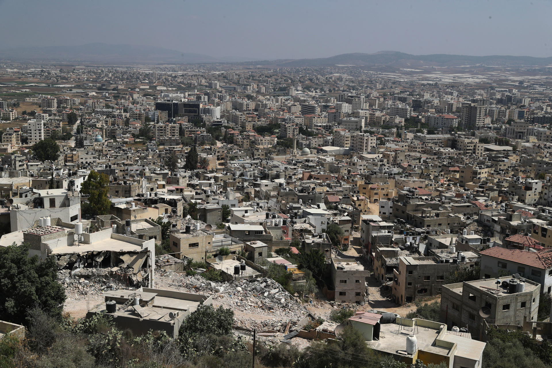 El campamento de refugiados de Yenín, en el norte de Cisjordania. EFE/María Traspaderne
