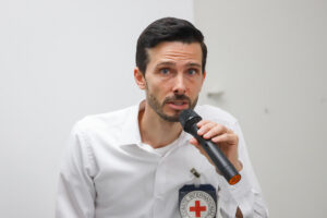Foto de archivo de Jérémy Renaux, coordinador regional del programa de personas desaparecidas y sus familias del Comité Internacional de la Cruz Roja para México y América Central. EFE/ Isaac Esquivel