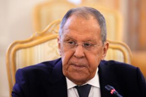 El ministro de Exteriores ruso, Serguéi Lavrov. EFE/EPA/ALEXANDER ZEMLIANICHENKO / POOL
