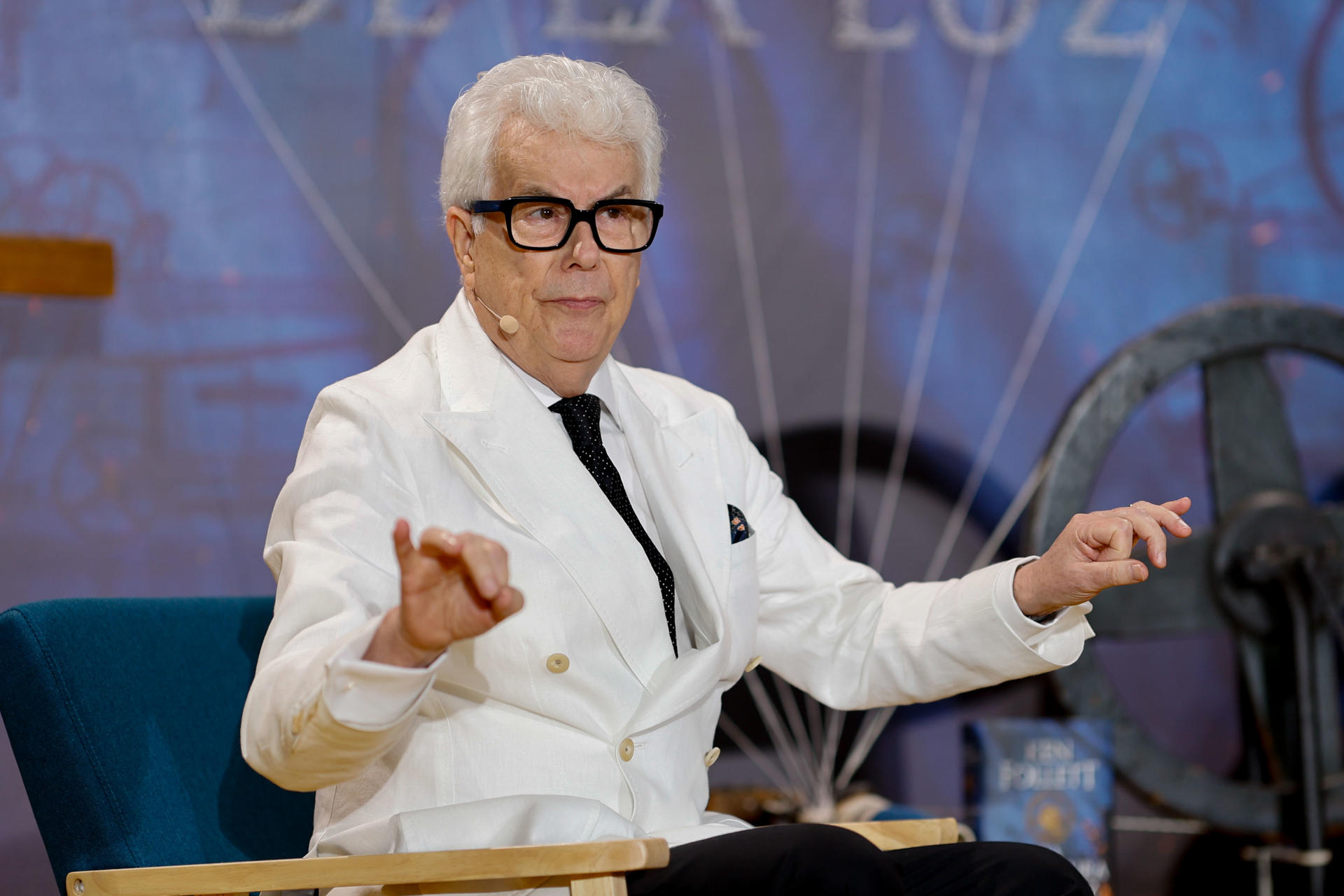 Imagen de archivo de escritor británico Ken Follett. EFE/ Rodrigo Jiménez